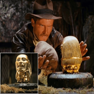 Film Props 28 Gifts for Movie Lovers Indiana Jones Fertility Idol Statue