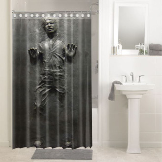 Star Wars 11 Gifts for Movie Lovers Star Wars Han Solo in Carbonite Shower Curtain