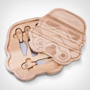 Random 52 Gifts for Movie Lovers STORMTROOPER CHEESEBOARD AND KNIFE SET