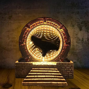 Random 113 Gifts for Movie Lovers Stargate Light Mirror Prop