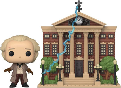 Gifts for Movie Lovers - Movie Buff Memorabilia 264 Gifts for Movie Lovers Doc Brown with Clock Tower Model
