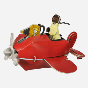Random 60 Gifts for Movie Lovers Wallace & Gromit Build Your Own Side Car Plane Model Kit