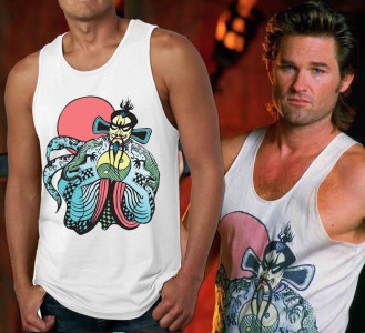 Random 161 Gifts for Movie Lovers Big Trouble in Little China Jack Burton Replica T Shirt