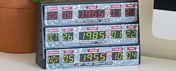 Back to The Future 3D Lamp